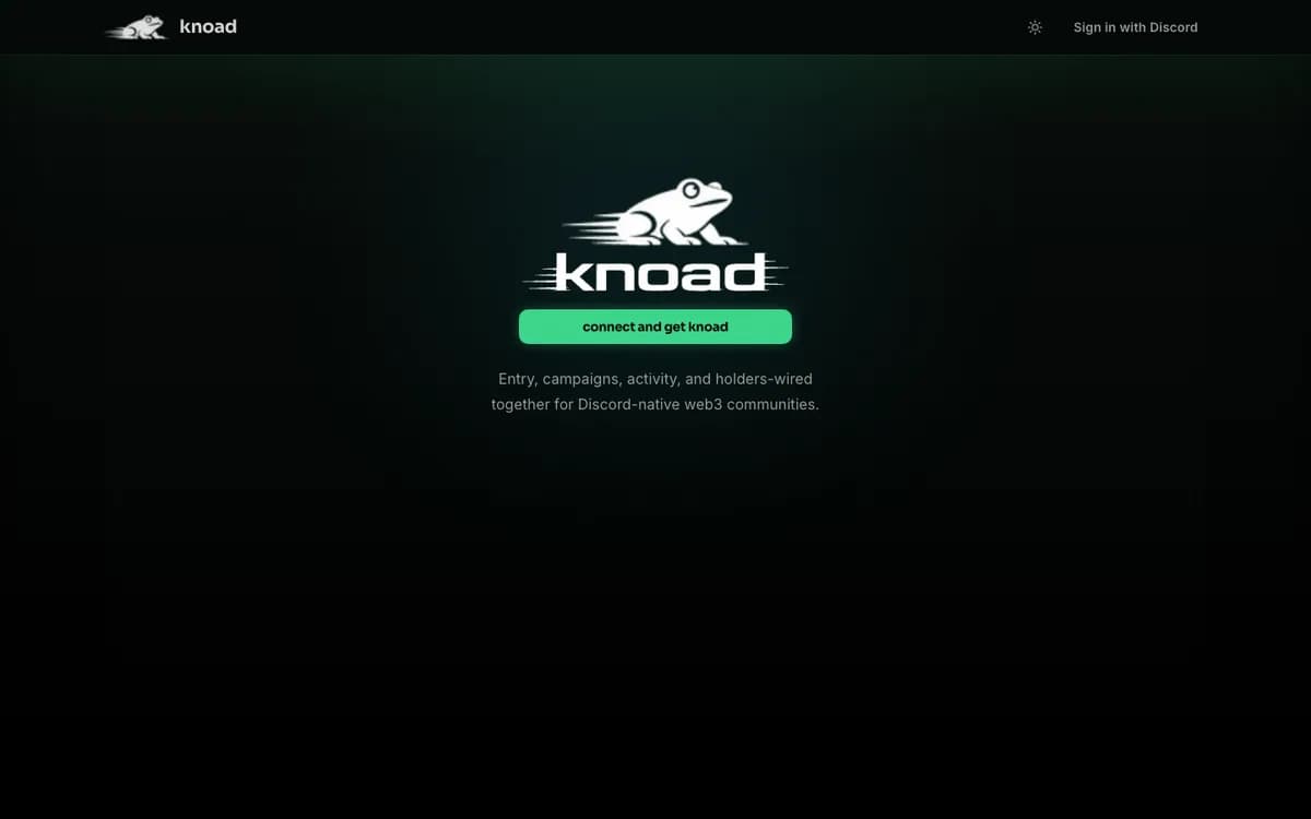 KNOAD — knoad.io
